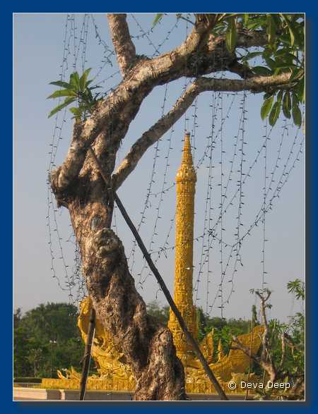 Ubon Ratchathani Giant votive candle 20031216-6
